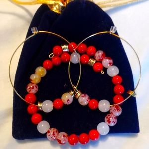 Wrap Memory Bracelet and Earring Set